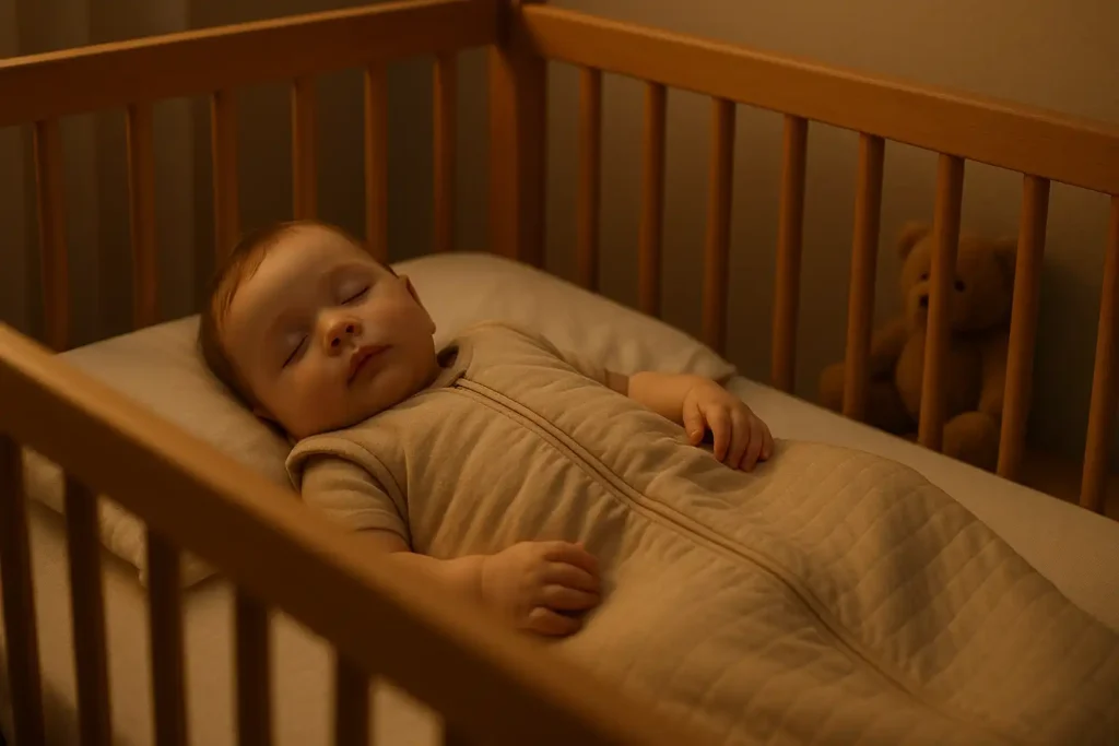 Saco de dormir con TOG para bebés, producto esencial para el primer año
